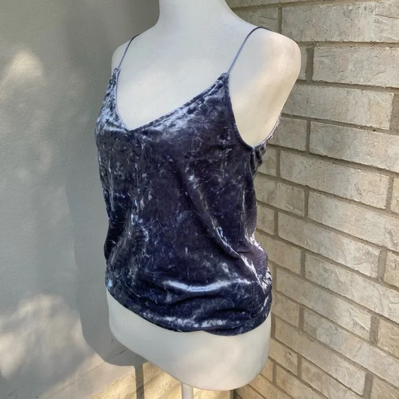 H&M Divided Crushed Velvet Cami - Picture 2 of 9